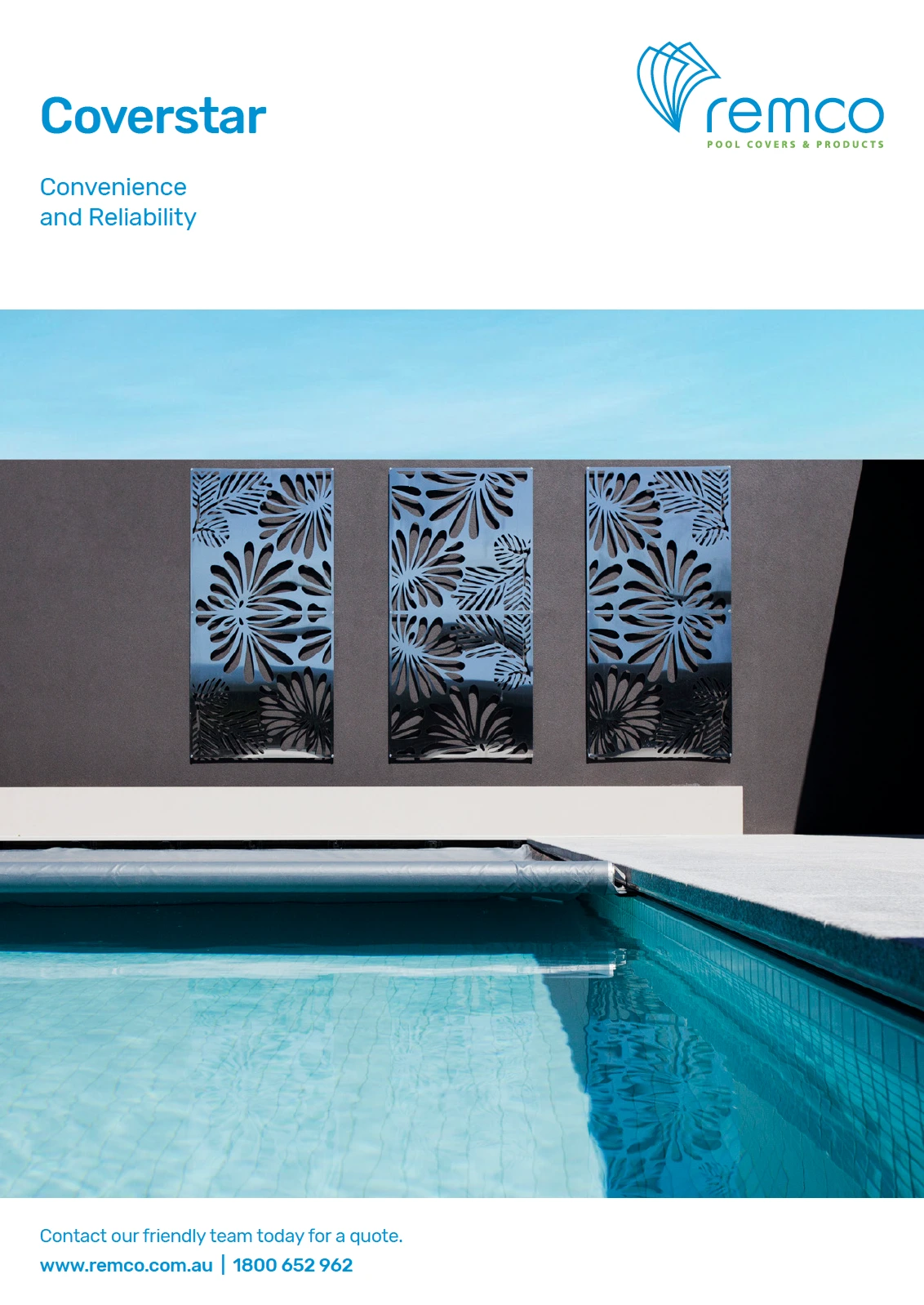 Coverstar recessed and deck-mounted pool covers catalog