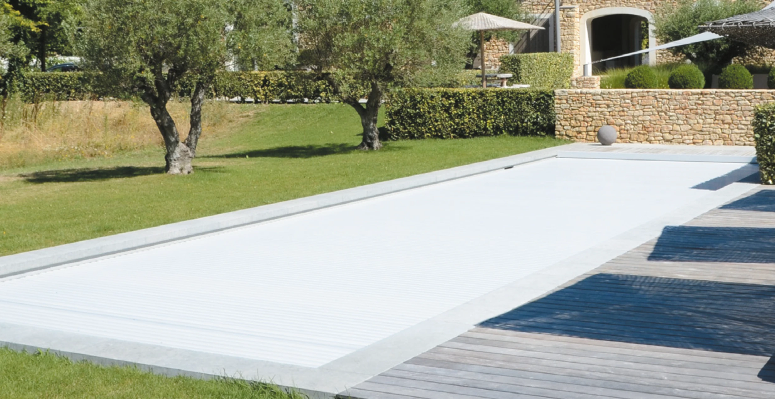 IMM'AX submerged pool cover for skimmer pools