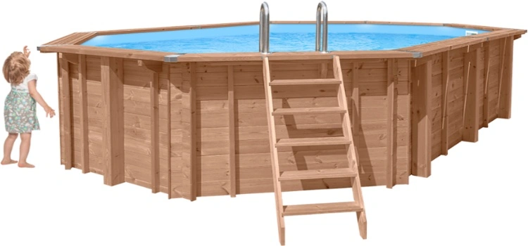 Above Ground Wooden pool Children Safety