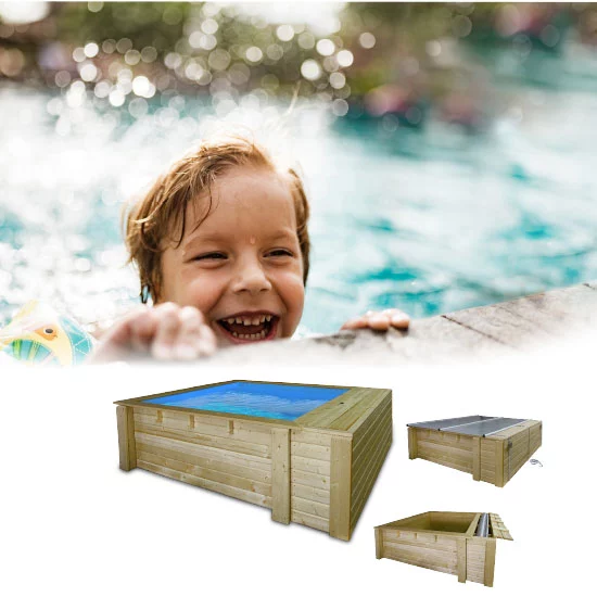 Hwooden pool kids pools